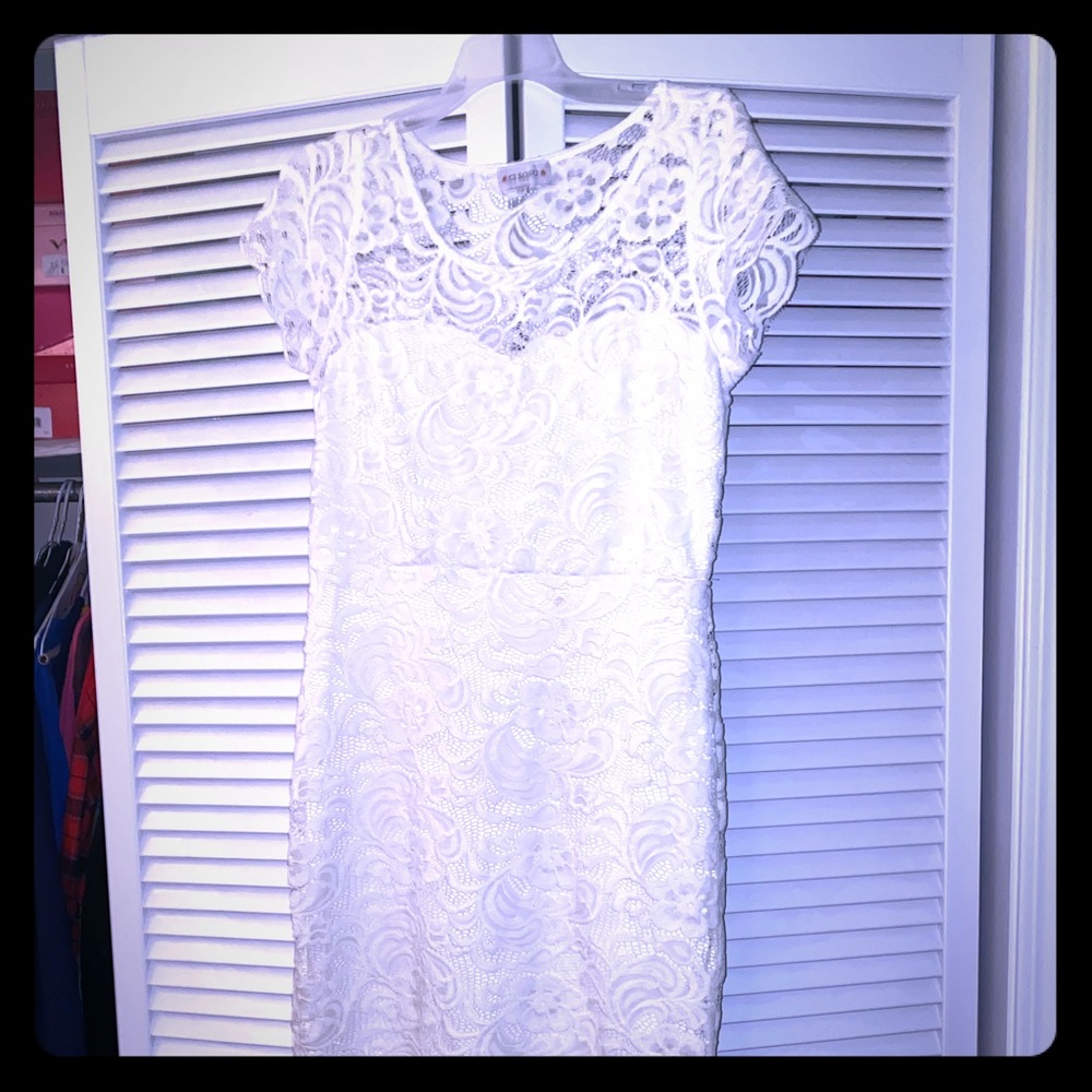White Lace Dress